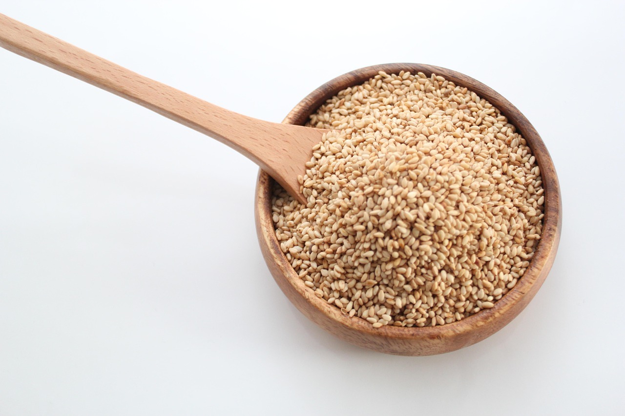 Sesame seeds and oil
