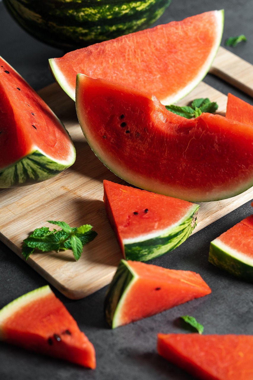 Watermelon slices